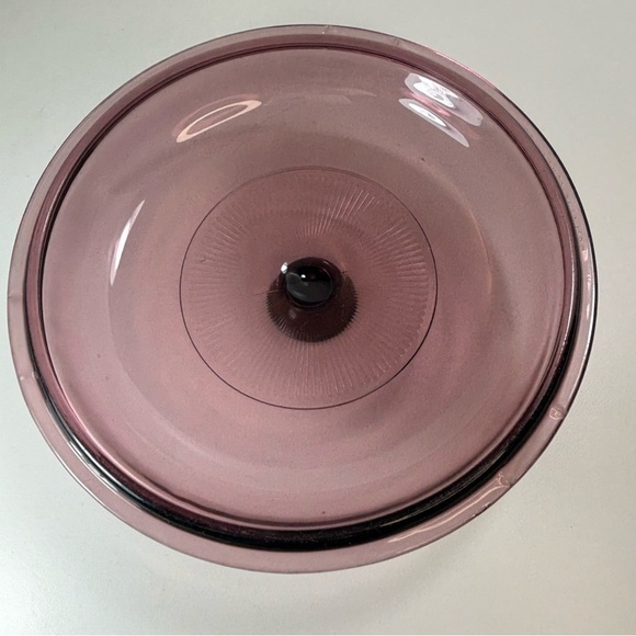 Pyrex Vision V1 5C cranberry  replacement vented lid - Picture 2 of 7